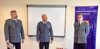 Mirosław Strach został szefem policji w Wieliczce