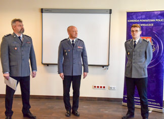 Mirosław Strach został szefem policji w Wieliczce