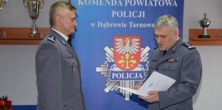 Robert Dudek mianowany szefem policji w Dąbrowie Tarnowskiej