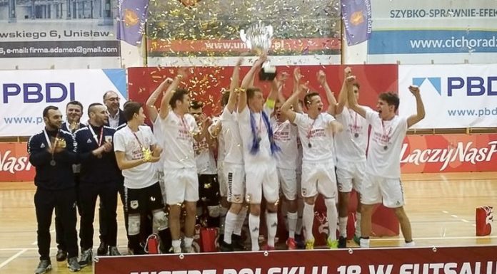 Futsal: BSF powtórnie Mistrzem Polski do lat 18! Tomasz Palonek z tytułem MVP