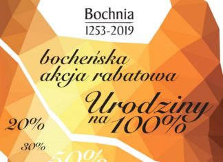 Do soboty Urodzinowa Akcja Rabatowa „Urodziny na 100 proc.”
