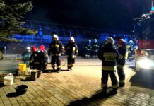 Pożar kotłowni w Trzcianie