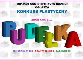 Konkurs plastyczny „Zrób coś z pudełka”