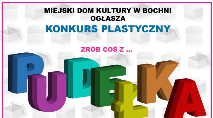 Konkurs plastyczny „Zrób coś z pudełka”