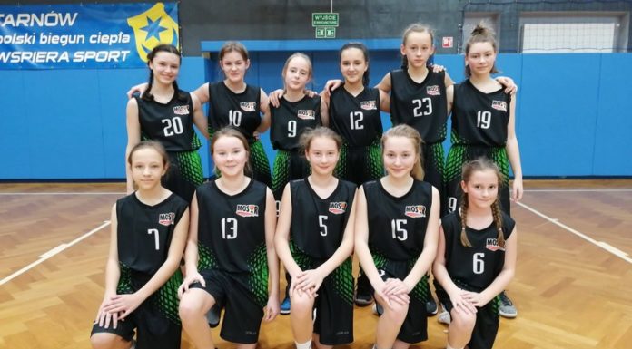 Koszykówka: Dobra gra dziewcząt w małopolskiej lidze