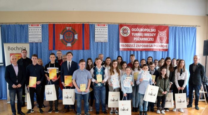 Rywalizowali w turnieju wiedzy pożarniczej