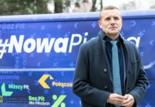 Wicewojewoda promował w Bochni #NowąPiątkę PiS