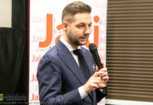 Eurowybory: Patryk Jaki w Bochni