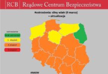 UWAGA! W nocy możliwy silny wiatr