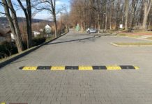 Zamontowano progi zwalniające w Parku Uzbornia