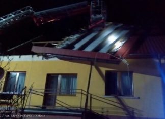 Niespokojna noc. W Łapczycy wiało w porywach nawet 100 kmh! Połamane drzewa, zerwane dachy