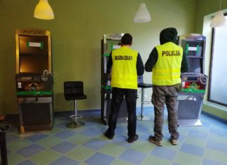 Bochnia. Policja zabezpieczyła 6 automatów do gier