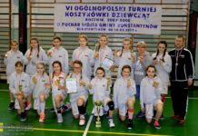 Młode koszykarki wygrały w Konstantynowie