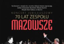 Koncert z sercem. W niedzielę w Bochni wystąpi MAZOWSZE