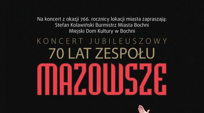 Koncert z sercem. W niedzielę w Bochni wystąpi MAZOWSZE