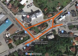 Bochnia: Rondo na skrzyżowaniu ul. Poniatowskiego i ul. Trudnej?