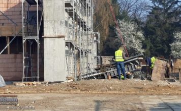 Bocheńszczyzna: Nielegalnie zatrudniony Gruzin na budowie