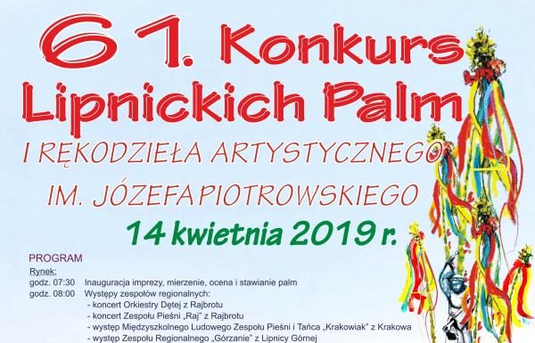 Niedziela Palmowa w Lipnicy Murowanej – PROGRAM