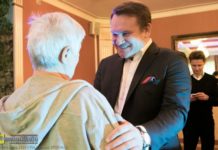 Eurowybory. Poseł PiS Dominik Tarczyński odwiedził Bochnię