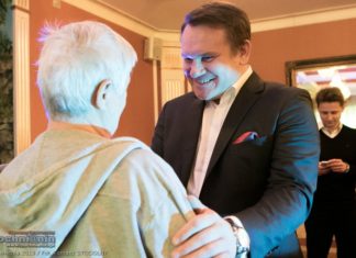 Eurowybory. Poseł PiS Dominik Tarczyński odwiedził Bochnię