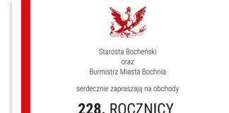 Obchody 228. rocznicy uchwalenia Konstytucji 3 maja – PROGRAM