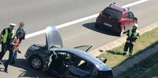 Zderzenie 6 samochodów na A4 koło Brzeska. Autostrada zablokowana