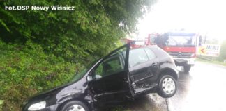 Znów zderzenie na zakrętach w Kopalinach