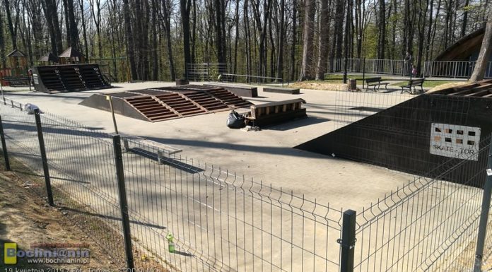 Uzbornia: Ogrodzono skatepark, trwa też renowacja ramp