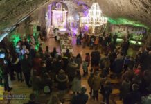 Święcenie pokarmów w Kopalni Soli Bochnia