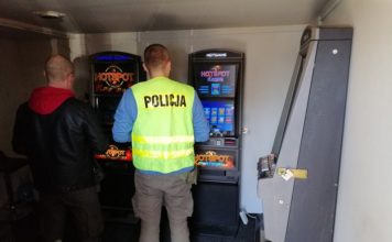 Bochnia. Policja zabezpieczyła 7 kolejnych automatów