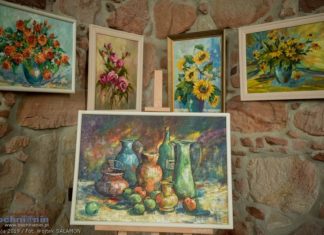 Nowy Wiśnicz. Wernisaż prac Teresy Mrugacz – ZDJĘCIA