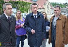 Eurowybory. Maciej Gdula zachęcał w Bochni do głosowania na „Wiosnę” Biedronia