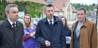 Eurowybory. Maciej Gdula zachęcał w Bochni do głosowania na „Wiosnę” Biedronia