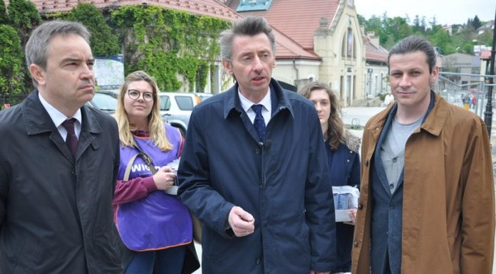 Eurowybory. Maciej Gdula zachęcał w Bochni do głosowania na „Wiosnę” Biedronia