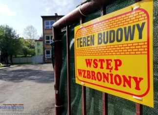 Trwa budowa tężni solankowej. Utrudnienia dla mieszkańców – ZDJĘCIA