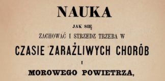 Czwartkowe Spotkanie Muzealne: „Epidemie w Galicji…” Czwartkowe Spotkanie Muzealne zapowiedź spotkania 16 maja 2019 r.