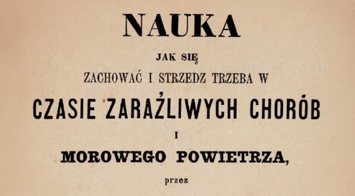 Czwartkowe Spotkanie Muzealne: „Epidemie w Galicji…” Czwartkowe Spotkanie Muzealne zapowiedź spotkania 16 maja 2019 r.
