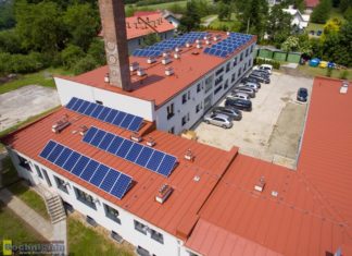 Wiśnicz: Instalacja fotowoltaiczna na dachu „Plastyka”