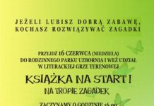 Park Uzbornia: W niedzielę gra terenowa i akcja wymiany książek