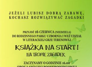 Park Uzbornia: W niedzielę gra terenowa i akcja wymiany książek