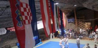 Ponad 400 młodych judoków z 8 państw walczyło w kopalni soli – ZDJĘCIA