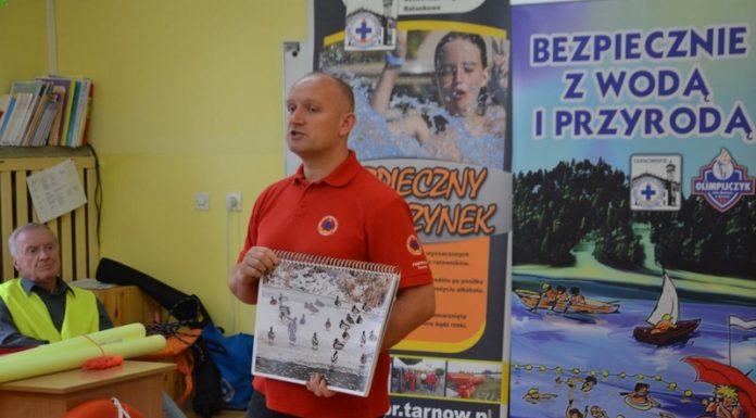 Lekcje z ratownikami WOPR – ZDJĘCIA