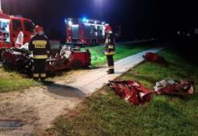 Domosławice. 21-latek nie przeżył zderzenia z ciężarówką