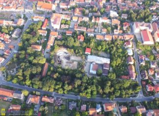 Bochnia. Budowa tężni z lotu ptaka – ZDJĘCIA