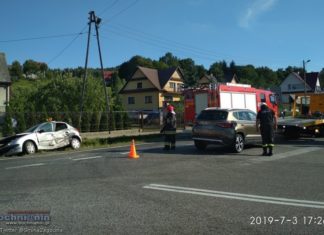 Wypadek w Łąkcie Górnej. 8-latka ze złamanym obojczykiem