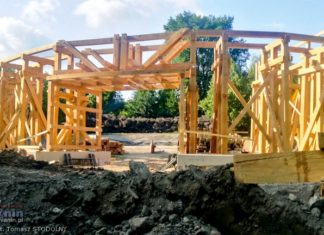 Tężnia rośnie w oczach. Będzie gotowa za kilka miesięcy – ZDJĘCIA