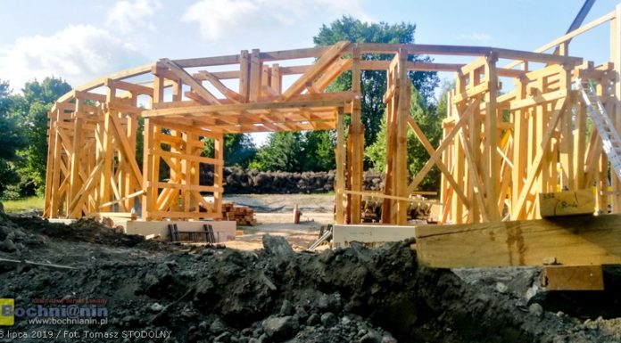 Tężnia rośnie w oczach. Będzie gotowa za kilka miesięcy – ZDJĘCIA