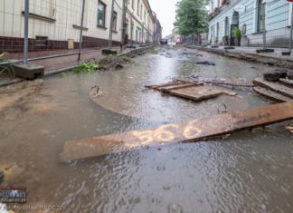 Bochnia. Ulewa znów zatopiła archeologiczne zabytki – ZDJĘCIA, WIDEO