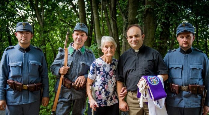 Nieprześnia. Msza w intencji żołnierzy poległych w czasie I wojny światowej