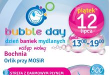 Kolejna radosna impreza! W piątek Dzień Baniek Mydlanych „Bubble Day”